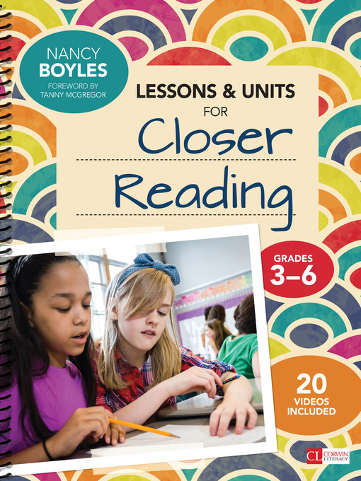 Title details for Lessons and Units for Closer Reading, Grades 3-6 by Nancy Boyles - Available
